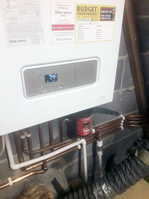 New boiler in Wirral