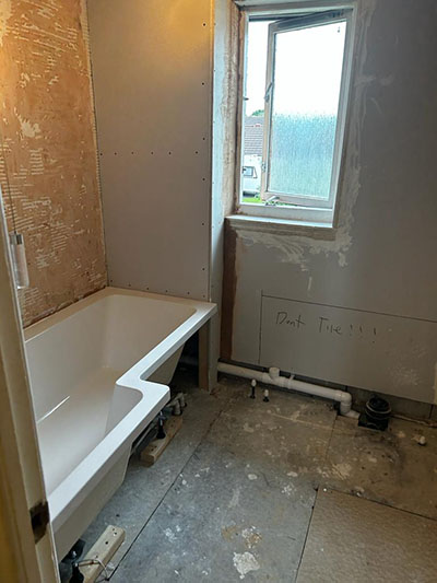 Bathroom refurbishment